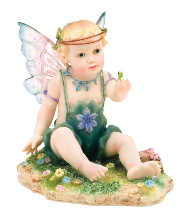 Mignon Bébé Ange Sur L'illustration Des Nuages | Vecteur Premium